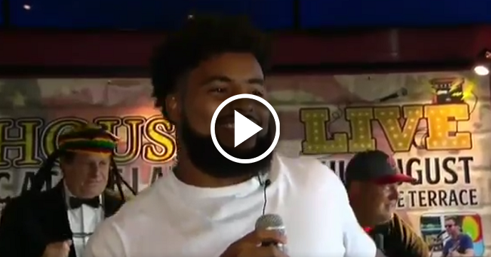Watch: Redskins Rookie Nico Marley Sings Grandfather Bob Marley's Song During Karaoke