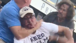 Fight Breaks Out Between Fans At Tennessee Titans Scrimmage