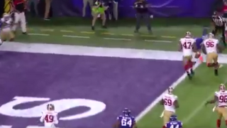Watch: Vikings Complete Comeback Win Over 49ers With Walk Off Two-Point Conversion