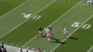 Antonio Brown Outjumps 3 Browns Defenders to Make Incredible Catch