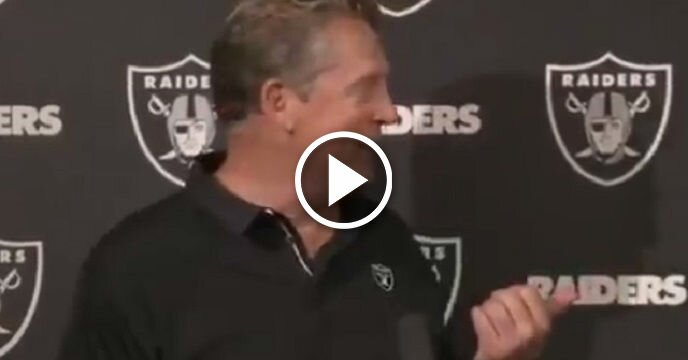 Marshawn Lynch Hilariously Crashes Jack Del Rio's Press Conference to Make Sure He Doesn't Get Fined