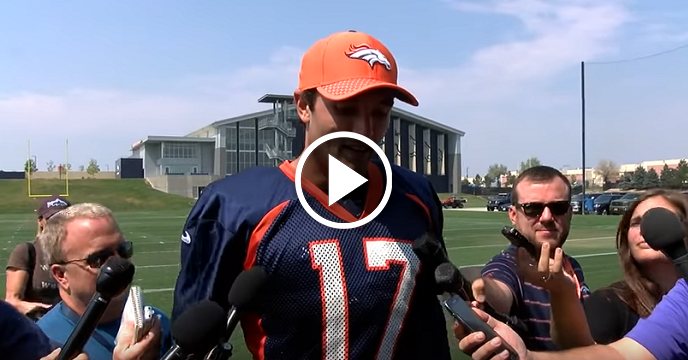 Watch: Brock Osweiler's 'Ecstatic' To Be Back With Denver Broncos