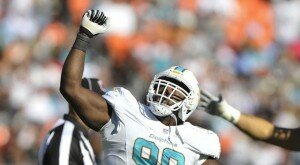 Earl Mitchell Trying Out As A Miami Dolphins' Fullback