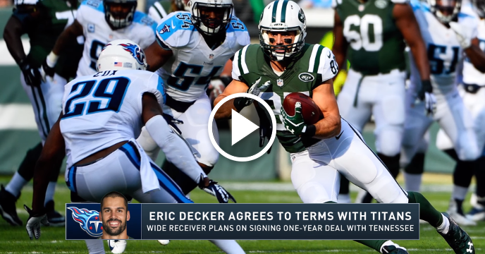 Tennessee Titans Give Marcus Mariota Much-Needed Weapon in WR Eric Decker