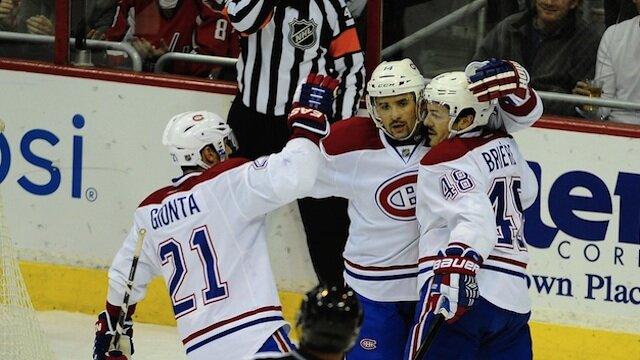 Daniel Briere playing well for the Canadiens