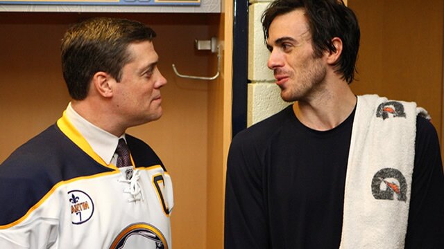 Pat LaFontaine and Ryan Miller