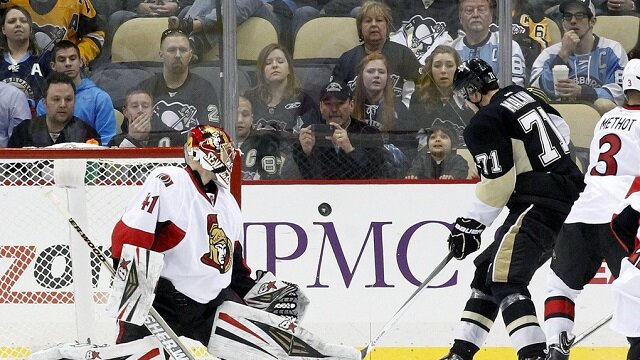 Amazing Performance of Craig Anderson Leads Senators to Get a Point Against Penguins