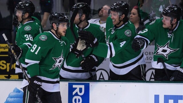 Tyler Seguin and the bench