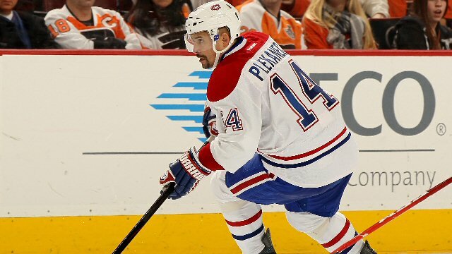 Tomas Plekanec scored to help the Montreal Canadiens come back to a win in Philadelphia