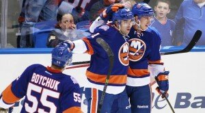 John Tavares Johnny Boychuk New York Islanders 2014-15