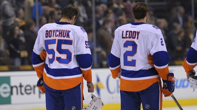 Johnny Boychuk Nick Leddy New York Islanders 2014-15