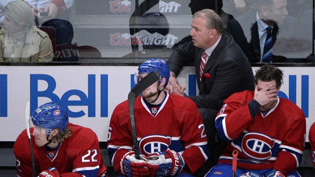 Michel Therrien, coach of the Montreal Canadiens