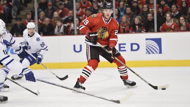 Chicago Blackhawks December Most Disappointing Player Bryan Bickell