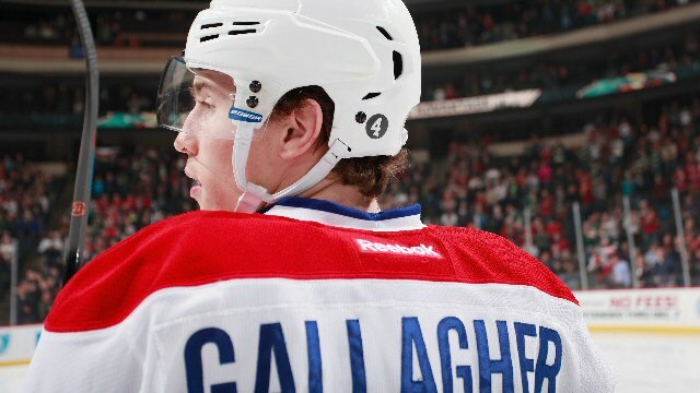 Brendan Gallagher Montreal Canadiens