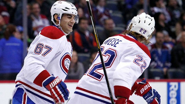 Max Pacioretty, Dale Weise, Montreal Canadiens