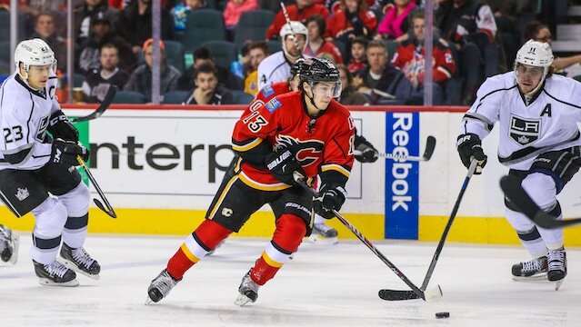 Los Angeles Kings Better Get Used To Calgary Flames\' Johnny Gaudreau