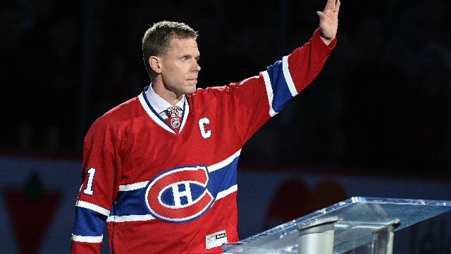 Saku Koivu is honored at the Bell Centre as he retires from hockey