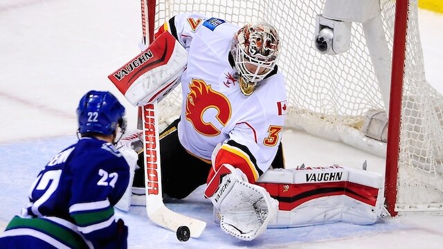 Joni Ortio Comes Up Big As Calgary Flames Start Five-Game Road Trip With A Win 