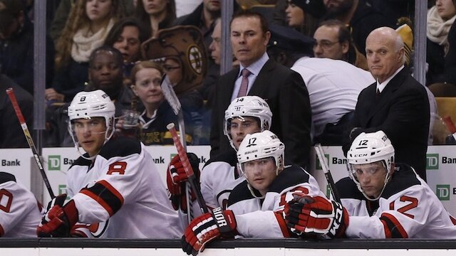New Jersey Devils Bench