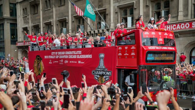 Chicago Blackhawks, Stanley Cup parade