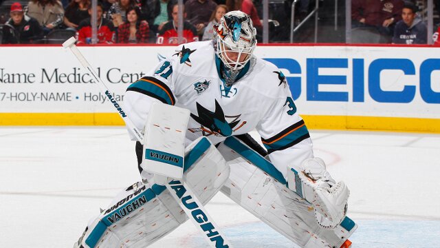 Martin Jones Stands On His Head All Series 