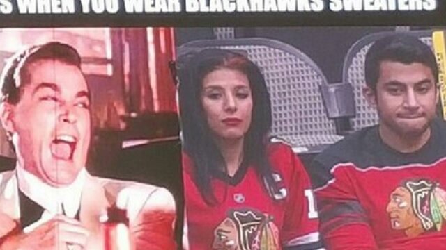 Board Operator Gloriously Trolls Fans Who Wore Blackhawks Jerseys to Stars-Hurricanes Game
