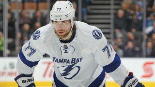 Watch Victor Hedman Get Flimsy Game Misconduct For Shooting Puck Down The Ice
