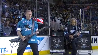 Watch Metallica Crush The National Anthem Before Game 4 Of Stanley Cup Final
