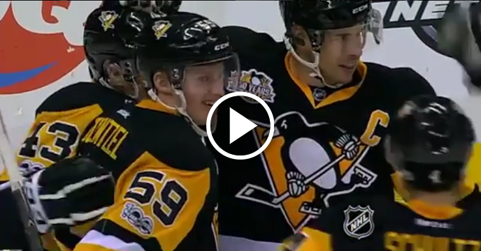 Sidney Crosby Scores Natural Hat Trick in Pittsburgh Penguins' 4-0 Win