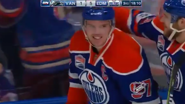 Connor McDavid Becomes Only NHL Player to Score 100 Points This Season