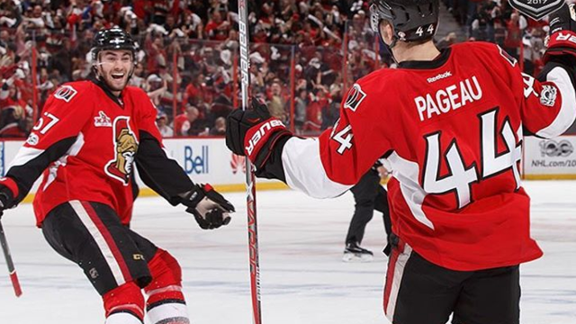 Jean-Gabriel Pageau Scores 4th Goal of Game in 2OT Game-Winner for Ottawa Senators