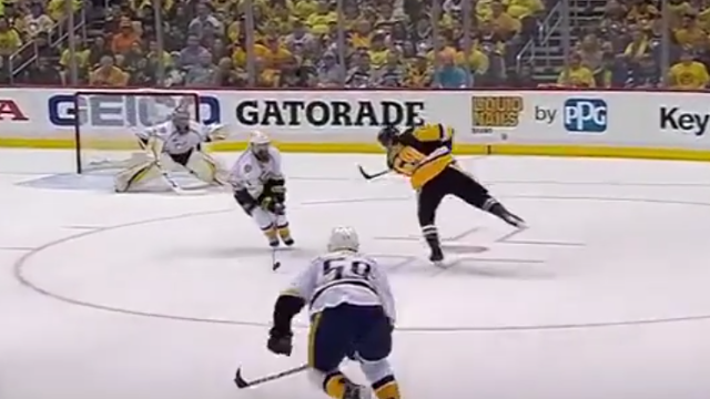 Jake Guentzel Rescues Penguins in Game 1 of Stanley Cup Finals with Gorgeous Top Shelf Wrist Shot
