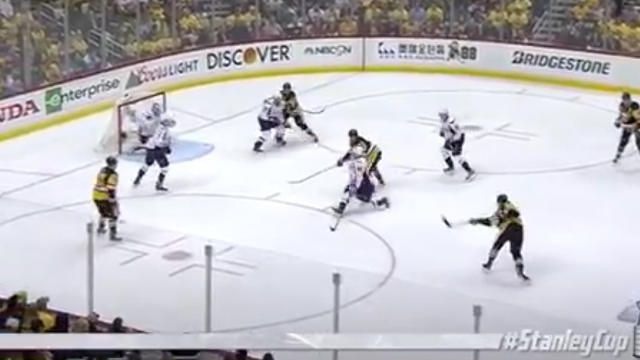Pittsburgh Penguins\' Justin Schultz Unleashes Laser Shot to Take 3-1 Series Lead