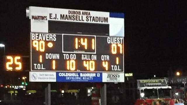 High School Football Teams Combine for 197 Points in Record-Setting Game