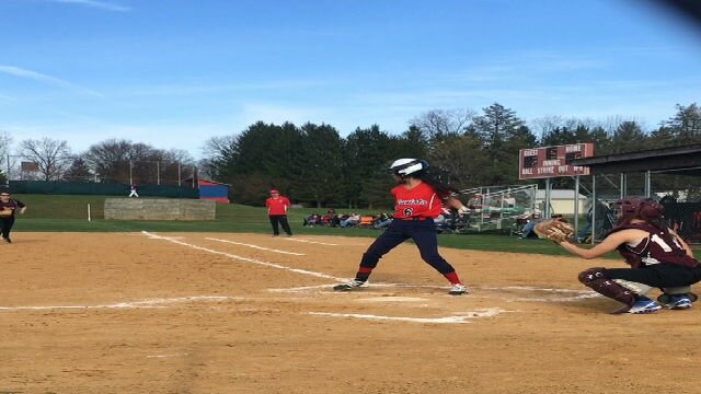 Watch Wicked Bunting Form By High School Softball Player
