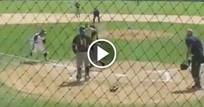 High School Pitcher Records Out After Catching Ricochet of Wild Pitch and Tagging Runner Out at Home
