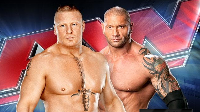 Brock Lesnar vs. Batista Should Be WrestleMania 30 Main Event