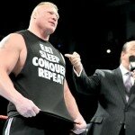 Brock Lesnar With Paul Heyman