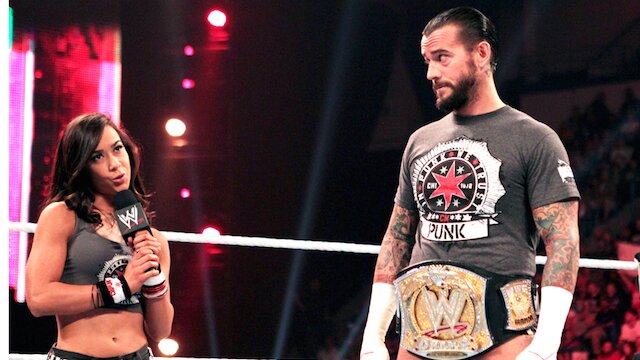 CM Punk and AJ Lee