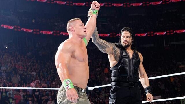WWE Roman Reigns VS John Cena