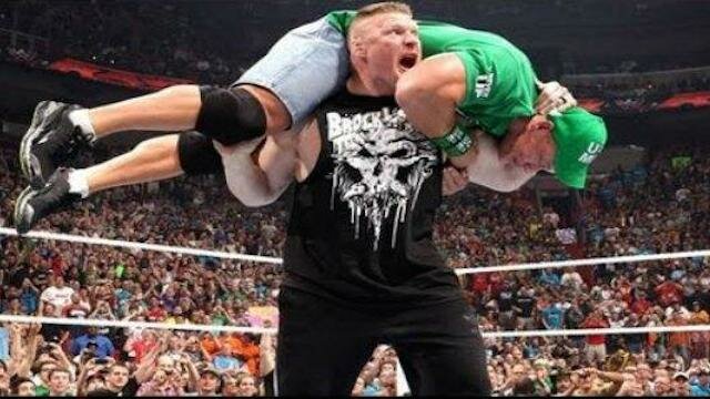 John Cena Brock Lesnar