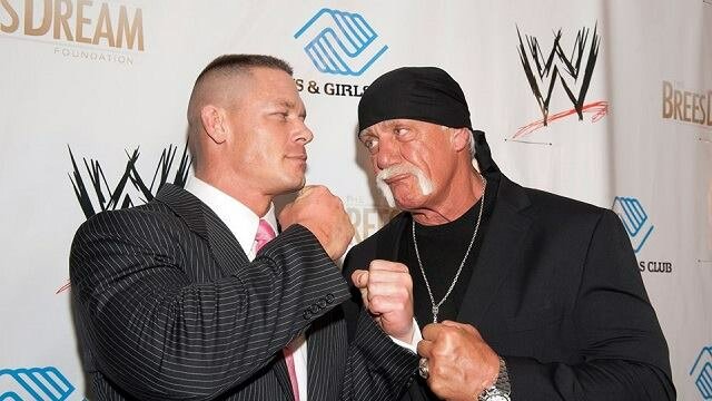 John Cena and Hulk Hogan