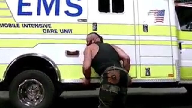 WWE Wants You to Believe That Braun Strowman Flipped an Ambulance All By Himself