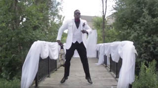 Groom Hilariously Recreates The Rock's WWE Entrance At Wedding