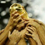 FIFA World Cup trophy via fifacom on twitter