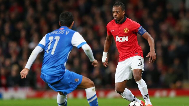 Patrice Evra of Manchester United