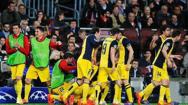 Atletico Madrid Barcelona Villarreal La Liga Champions League Win Lose Draw