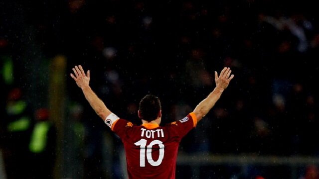 Francesco Totti: AS Roma v Parma FC - Serie A