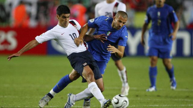 Claudio Reyna: Group E Italy v USA - World Cup 2006