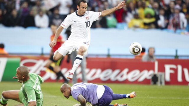 Landon Donovan: USA v Algeria: Group C - 2010 FIFA World Cup